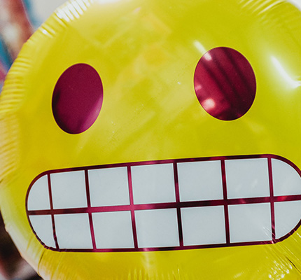 Smiley Balloon - Character Example of The Entertainer Brand Personality Archetype