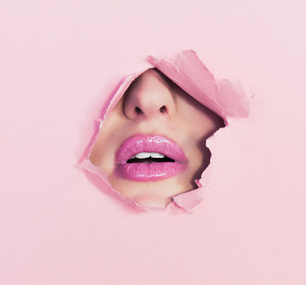 Pink Lips - Character Image of The Seducer Brand Personality Archetype