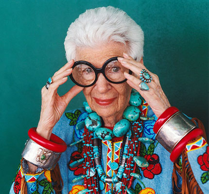 Iris Apfel - Character Example of The Creator Brand Personality Archetype