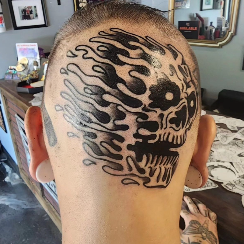 Liquid Death Rebel Archetype Personality tattoo