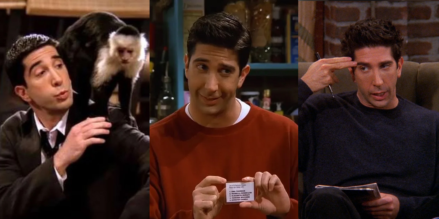 Ross Geller - The Geek brand personality